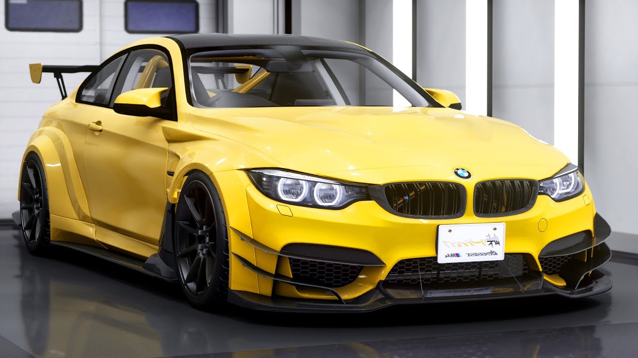 BMW M4 Widebody / Assetto Corsa / Car mod / 2K Ultra - YouTube