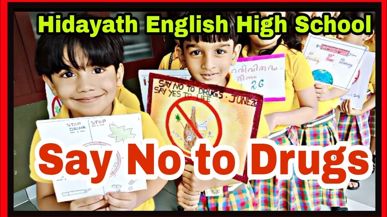 Hidayath Rjb Anti Drug Day / Hidayath English High School Pappinisseri - YouTube