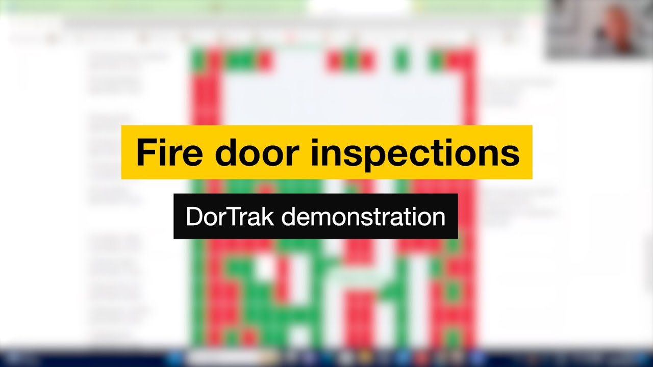 Demo of DorTrak Fire Door Inspection Software | Fireco