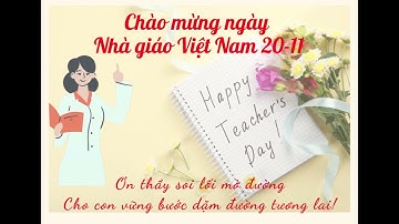 Cách tạo thiệp chúc mừng ngày Nhà giáo Việt Nam 20-11 trên canva