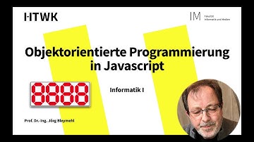 11-Informatik I, Objektorientierte Programmierung in Javascript