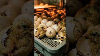Modern Poultry Hatchery: How Thousands of Chicks are Born 🐥 (Industrial Process)#shortsfeed #shorts
