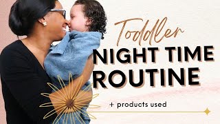 2 YEAR OLD TODDLER NIGHTTIME ROUTINE | JUST JERIKA