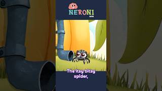 Itsy Bitsy Spider - Animated Nursery Rhyme! Watch more on Neroni kids YT channel #itsybitsyspider