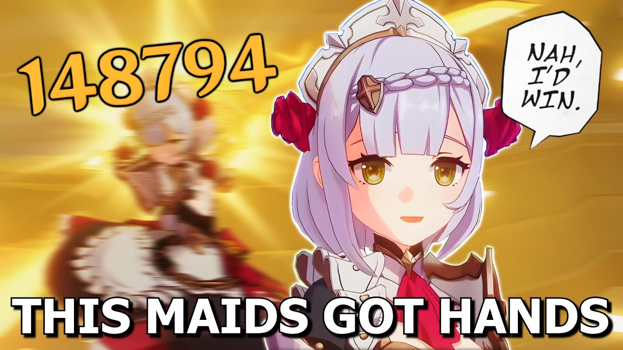 Я создал DPS Ноэль, но я также исцеляю весь твой урон