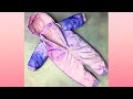 Как сшить комбинезон детский.How to sew a baby jumpsuit. 2часть.part2