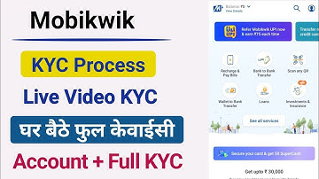 mobikwik kyc kaise kare | how to complete mobikwik full KYC | how to do mobikwik KYC online 2022