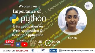 Importance of Python in the field of Web Application & Desktop Application - ICSS