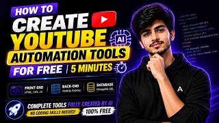 How to Create YouTube Automation Tools with AI in Just 5 Minutes (100% FREE)