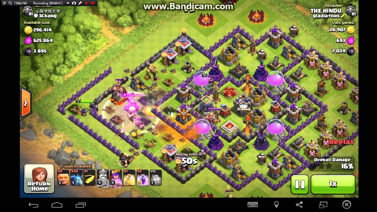 EASY DARK ELIXIR LOOT IN COC USING GIANT-MINION STRATEGY!!!
