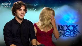 'Rock of Ages' Julianne Hough and Diego Boneta interview