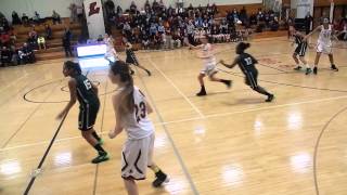 Final 25 Seconds of The Madison La Follette Girls Baketball Regional Game on 3/07/14