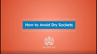 How To Avoid Dry Sockets