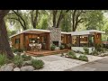 Mid Century Tiny Home Living — Retro Warmth &amp; Clean Lines