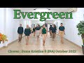 Evergreen  line dance duma kristina s ina