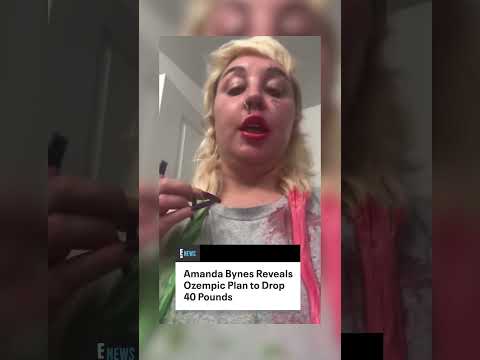 Amanda Bynes is opening up about her Ozempic journey.