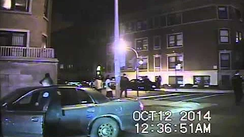 Dashcam video of Ronald Johnson shooting