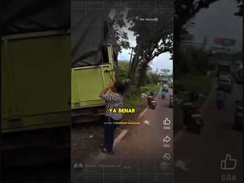 kisah sedih supir truk di Banyuasin sumsel