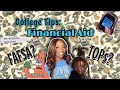 College Tips: Financial Aid (FAFSA) | Freshmen Advice | Southern University & A&M College