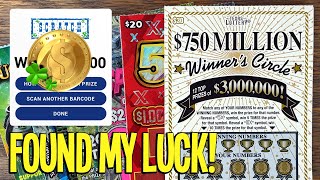 FOUND MY LUCK! Playing $180 TEXAS LOTTERY Scratch Offs