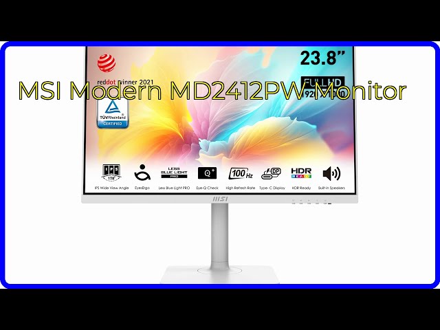 MSI Modern MD241PW ジャンク画面割れ MSI Modern MD241PW ジャンク画面割れ - メルカリ