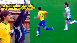 PODE VIR ARGENTINA!! QUANDO MESSI FOI COMPLETAMENTE DESTRUIDO PELA SELEÇÃO E POR KAKÁ NA FINAL!!