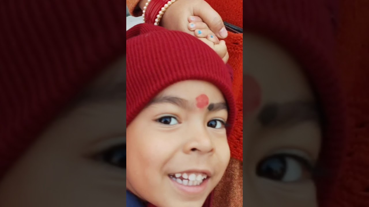 आज हरिद्वार पहुंच कर गये हम नामकरण संस्कार की पार्टी में अपने गांव की बच्ची का❤️शुभ आशीर्वाद 