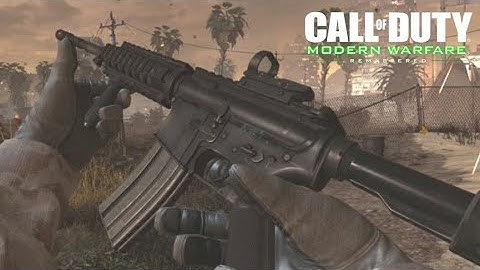 Call of Duty MW (Remastered) M4A1 | KILL COMPILATION! (Ps4)