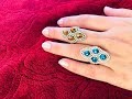 Party Wear Beaded Ring || DIY Beaded Ring || How to make Beaded Ring ||