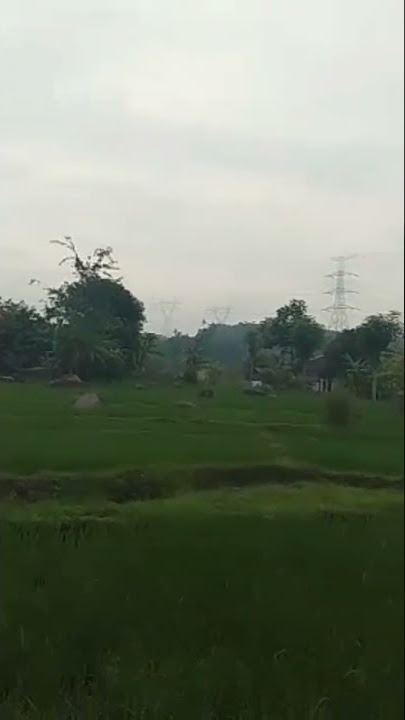 suasana pagi hari di kuningan Jawa Barat