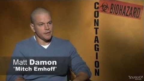 CONTAGION junket interview with Matt Damon
