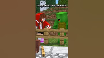 Jj sister Helps Mikey - Minecraft Animation #memes #shorts