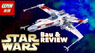 STAR PLAN UCS X-Wing Set 05039 aka LEGO Set 10240 STAR WARS Red Five X-Wing BAUVIDEO REVIEW