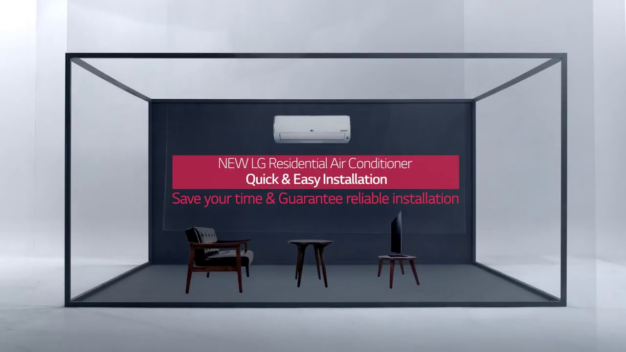 LG AS RAC / Instalación Split - YouTube