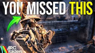 YouTube thumbnail: Everything You MISSED in ARC Raiders’ Frozen Trail Reveal...