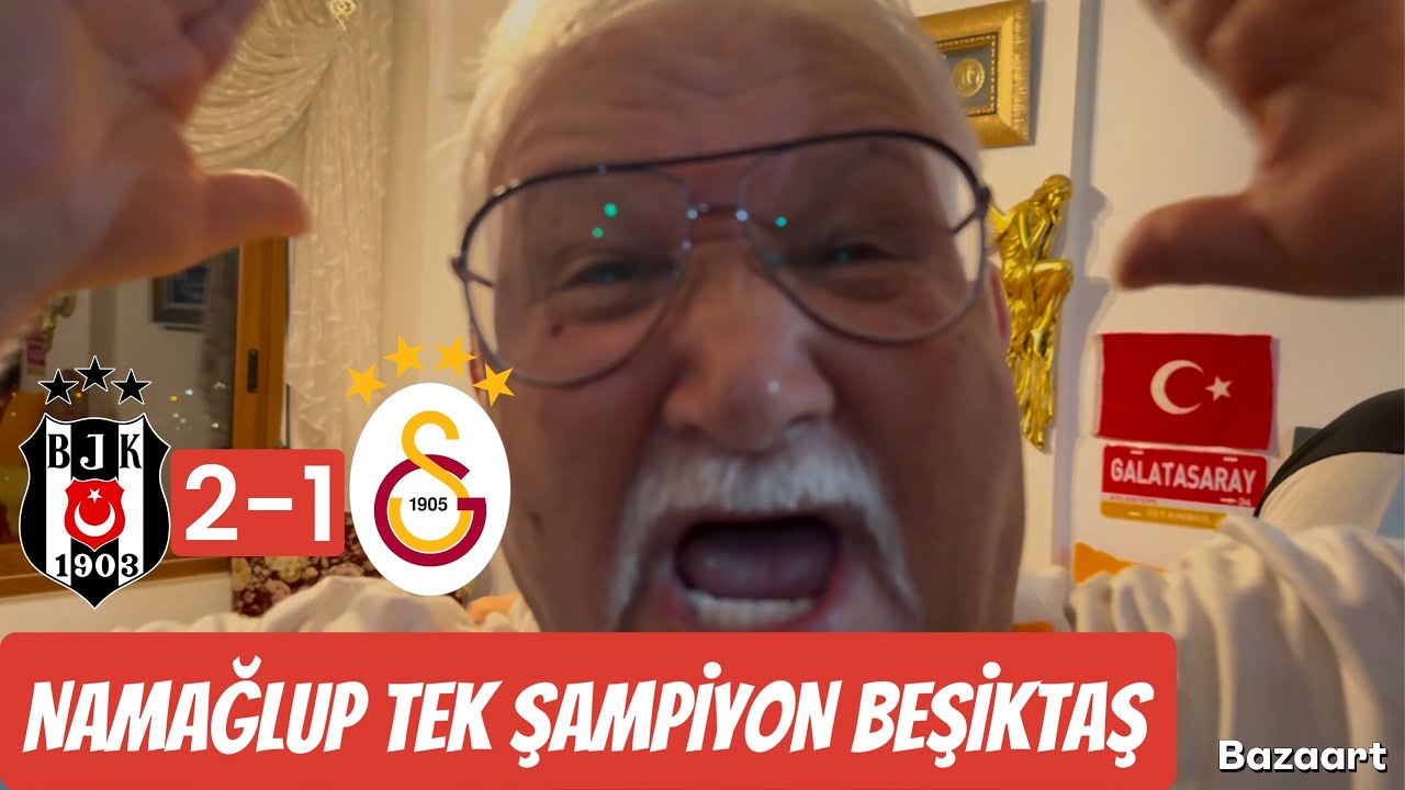 CENGİZHAN DAYAK YEDİ NAMAĞLUP TEK ŞAMPİYON BEŞİKTAŞ! EVDE KAVGA ÇIKTI😄 BEŞİKTAŞ 2-1 GALATASARAY