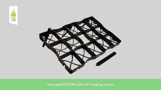 geoSYSTEM S60s How to Install an eco grid as drainage ditch stabilization