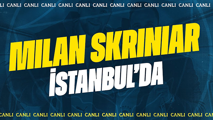 Milan Skriniar İstanbul'da!