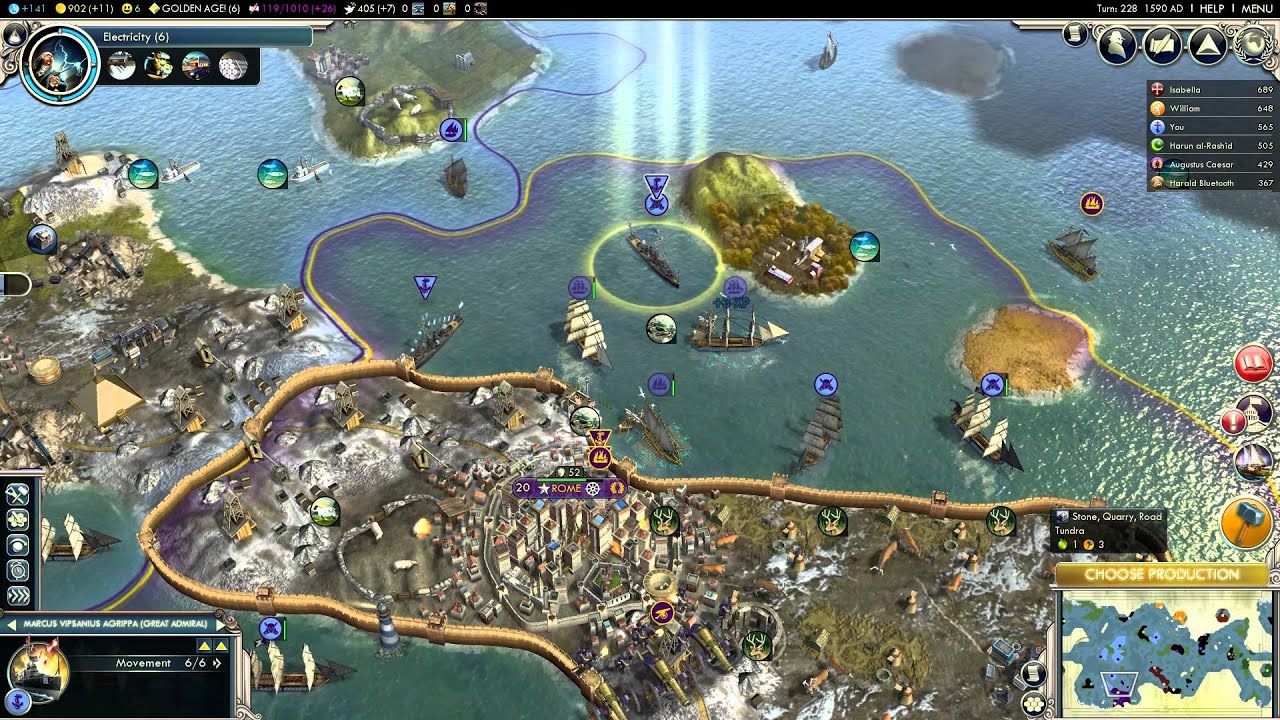 Let's Play Civilization V: G&K -  Byzantium 