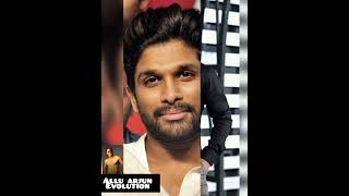 Allu Arjun evolution(1982-now)|allu arjun transformation #pushpa #shorts #alluarjun