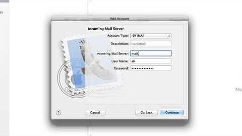 How to setup Mail in Mac OS X 360p -AMC2u