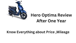 Hero Optima Review After One Year