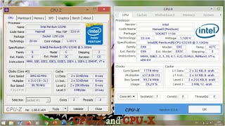 CPU-Z and CPU-X: Computer Hardware Specification Information screenshot 2