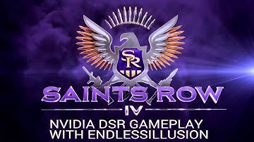 Saints Row IV Dynamic Super Resolution test