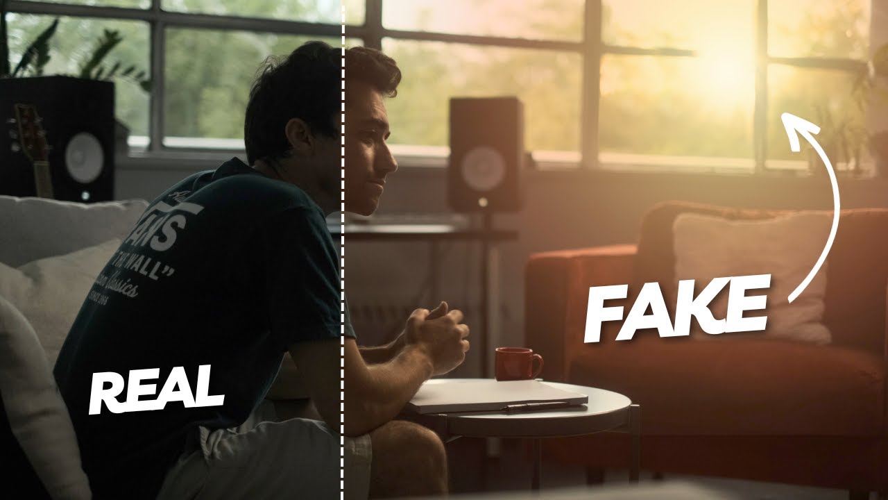 How To Make A Fake Sunset For Your Movies Using AI YouTube