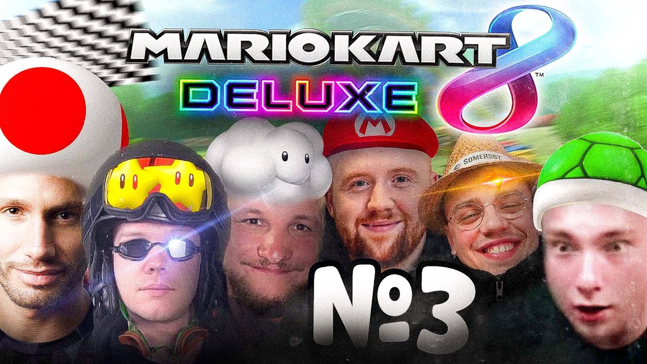 CARSTEN WIRD GEBROCHEN! 😈 | Mario Kart Deluxe 8