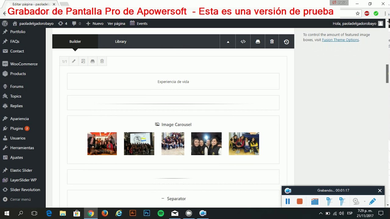 Desarrollo de la página web - Desarrollo de Interactivos - YouTube