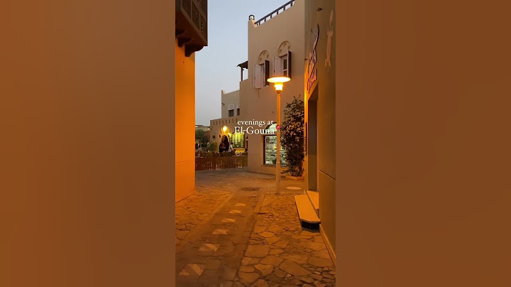 الاسترخاء والمتعه وجولات فى شوارع الغردقه - الجونه |A relaxing evening at - Elgouna Egypt