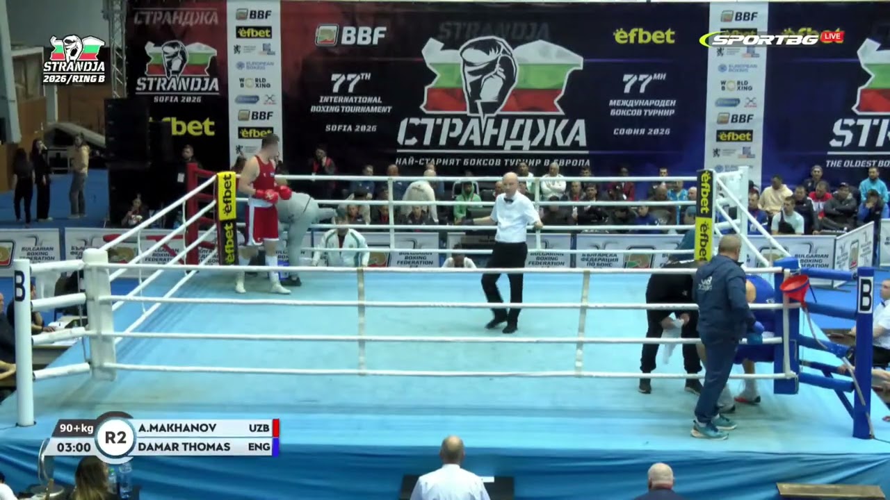 167. (M+90KG)  MAKHANOV ARMAN (UZB) VS THOMAS DAMAR (ENG)_WON 5.0