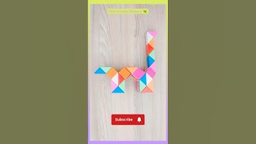 How to make a Dinosaur by magic snakecube #shorts #gaming #magicsnake #puzzle #shortsfeed #ytshorts